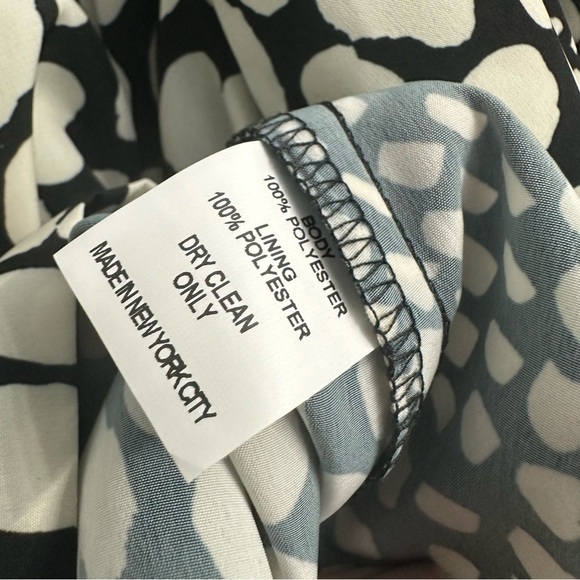 Hunter Bell Blouse Halter Ruffle Black White Dainty Size Extra Small - Picture 6 of 6